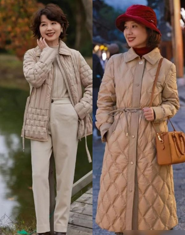 上了年纪的女人，冬天尽量别穿大衣、羽绒服，换成这3件保暖时髦