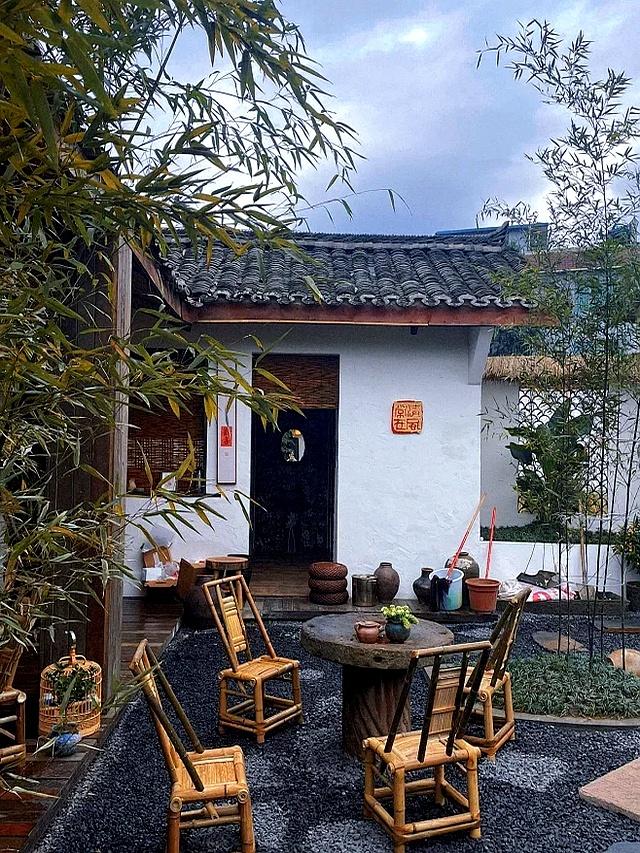 自从这样布置院子！邻居都爱上我家喝茶！