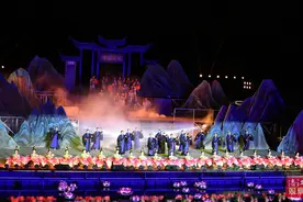 你打卡了吗？实景剧《宝莲灯·仙海奇缘》正式公演图片