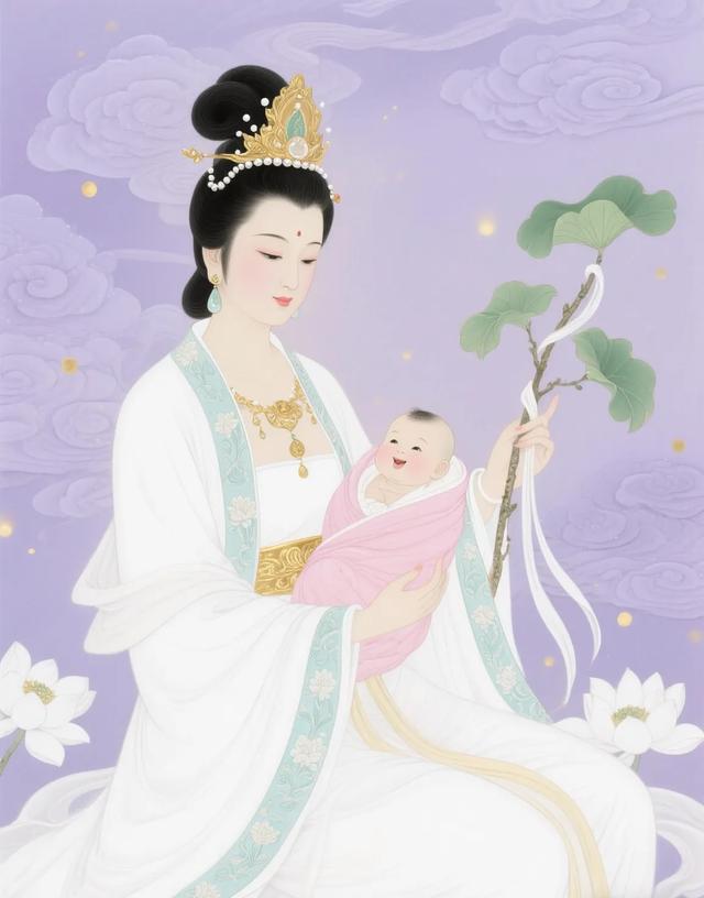 如果慈悲的菩萨给宝宝取名会取什么呢？挑一个吧！