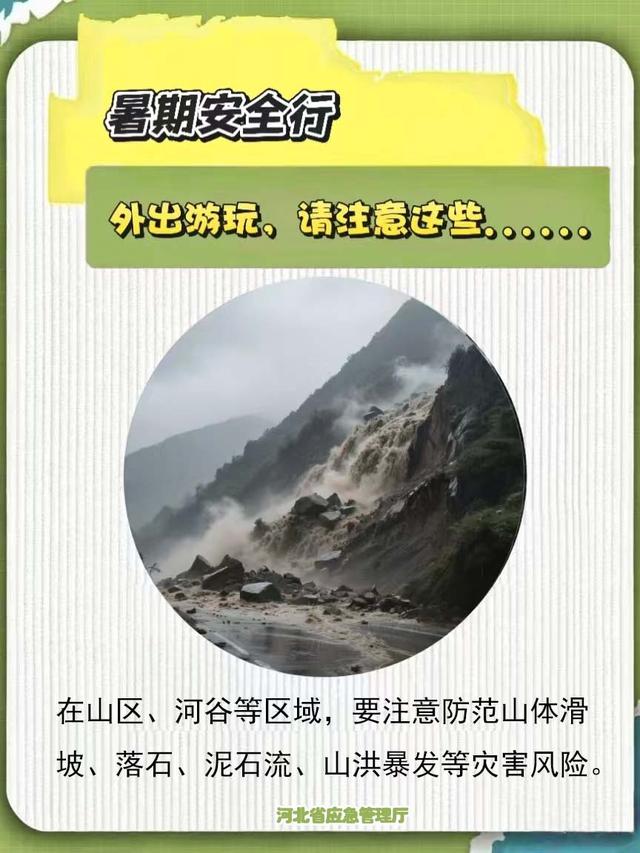 暑期安全行｜外出游玩，请注意这些……