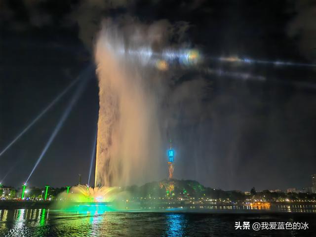 来河源第一天，吃喝，夜逛古街，漫步江边，观看亚洲第一高喷泉