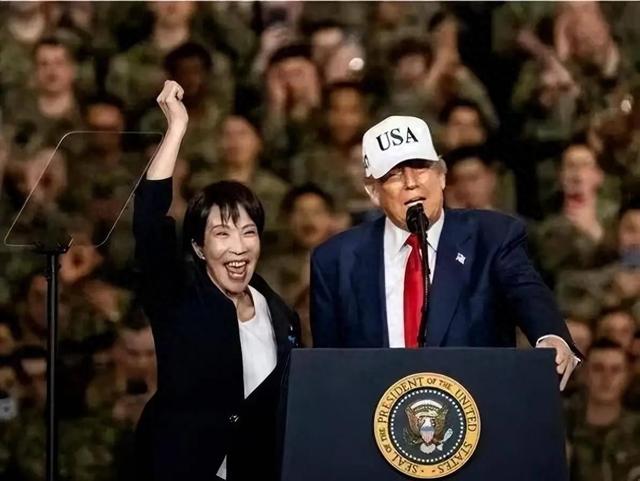 高市还没登上访美飞机，美日突然联手派兵，决不许中国改变现状？