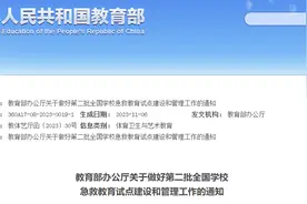 全国试点！邯郸这些学校入选！图片