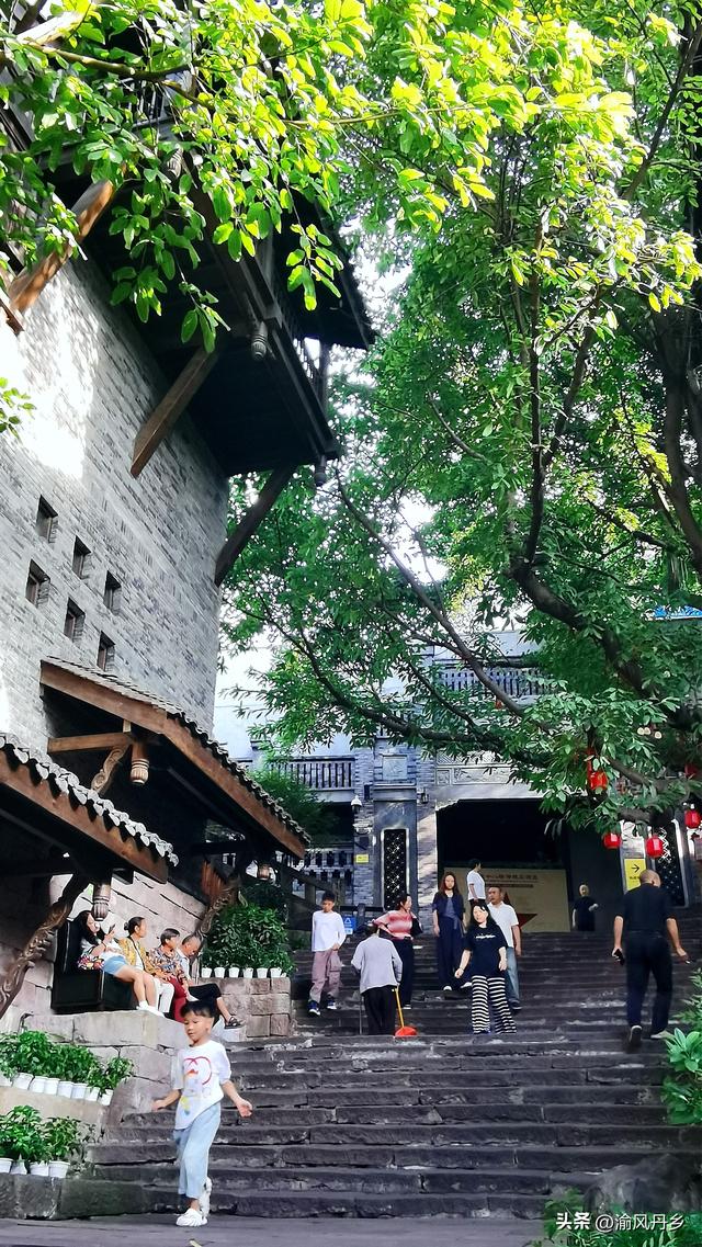 徒步行摄重庆城市风景