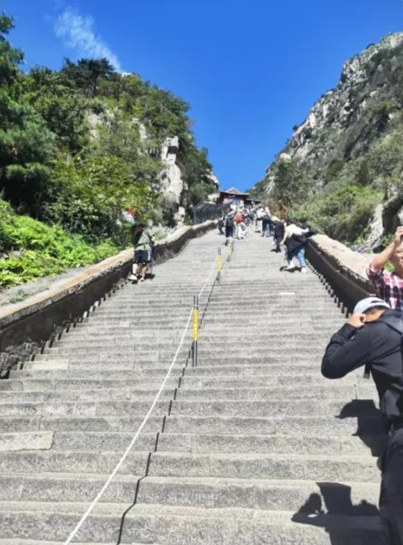 游览泰山