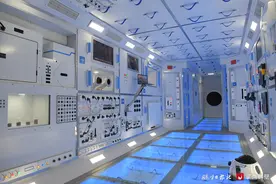 “豫见宇宙”航天科普教育基地建设进入收尾阶段，建成后可走进1：1复制的“天和核心舱”图片