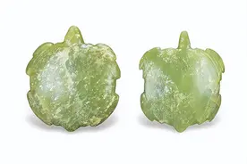 【观博手记】牛河梁双玉龟 红山人主回归天国的信物图片