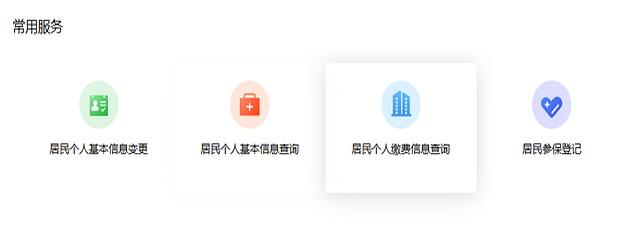 北京城乡居民医保缴费记录查询方法（一老一小）