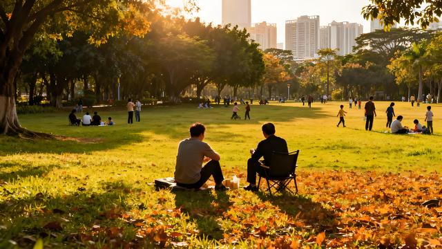 桂棹欸乃摇碎一江秋色，木棉灼灼织就绿城诗章！南宁暖霭中的花影