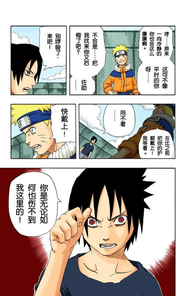 火影忍者彩漫 第二十卷 第五代火影纲手，鸣人佐助天台对决