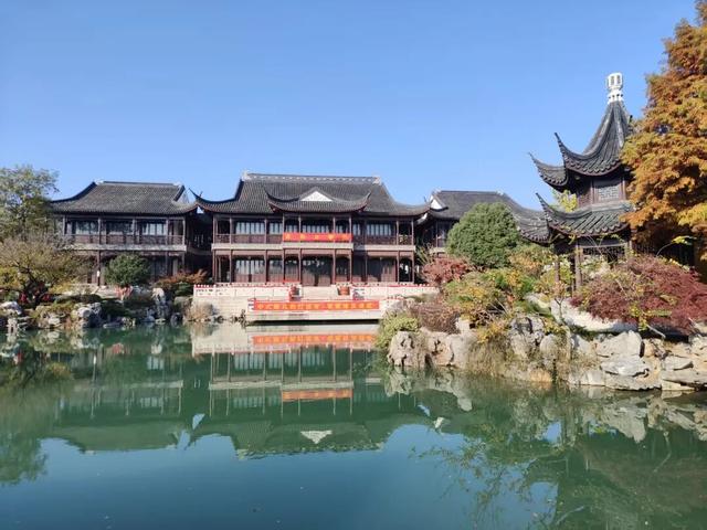 寻美薛城丨谁还没去？薛城小江南留园山庄这片初冬美景秘境藏不住了，速来打卡！