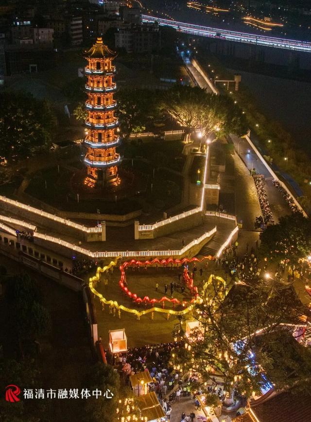 花市灯如昼！福清元宵灯会点亮，美如仙境！