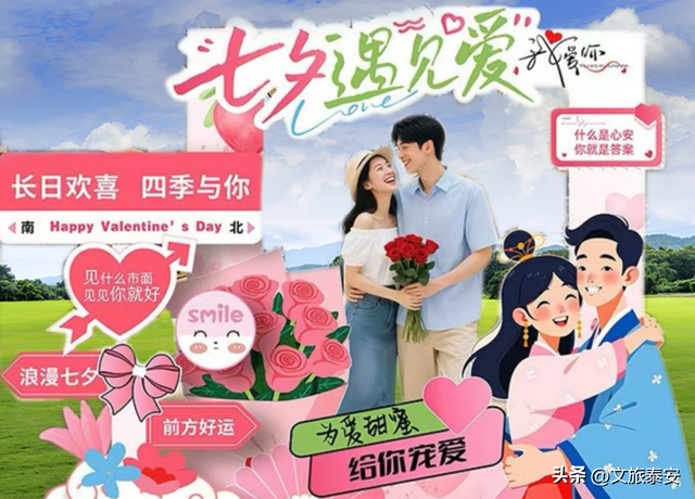 打铁花、气球、陶艺……泰安这个网红景区打造“中式情人节”！