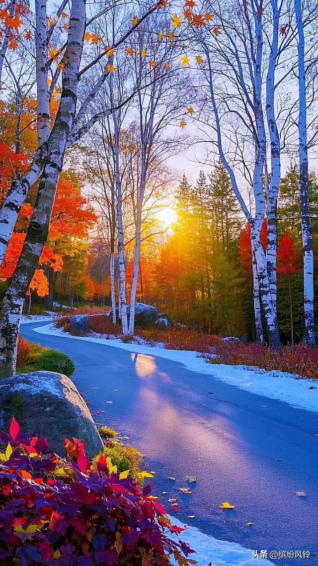 秋天的风景美如画