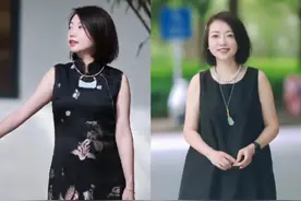 被这位50岁阿姨惊艳到，衣穿宽松、妆发清爽，到老没有油腻感图片