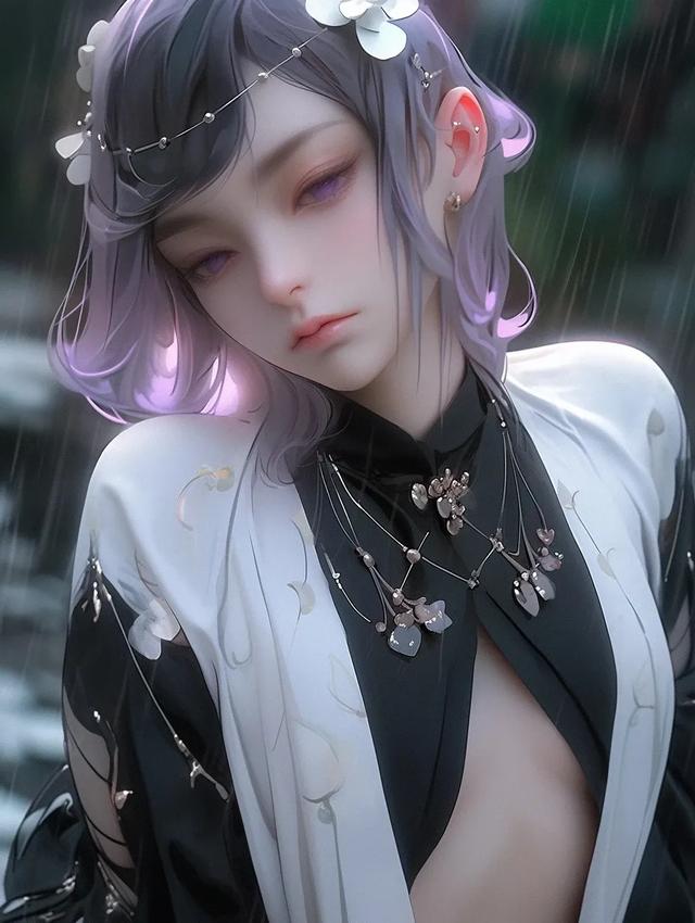 AI美女：沉睡的美人