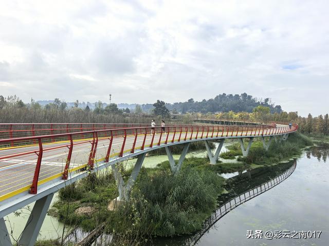 从呈贡大学城骑行到福保半岛，往返耗时6小时，骑行 60余公里