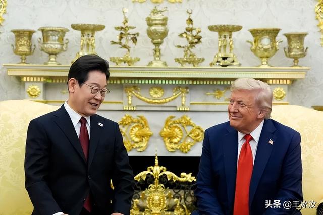 特朗普李在明会晤开场先商业互夸