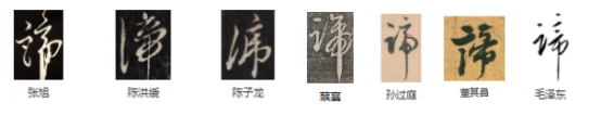676帝、谛、蒂、缔、禘同声旁的形声字之间有什么关系？