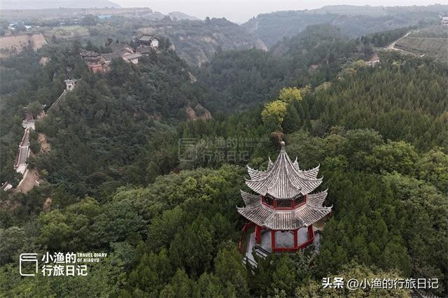 陕西有座山，造型很奇特、藏着很多福气！旁边还有个绝美古村落