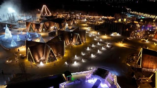 云顶天宫亮灯夜，长白山又出圈了！