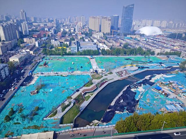 京东MALL济南首店，建设怎么样了？现场实拍！