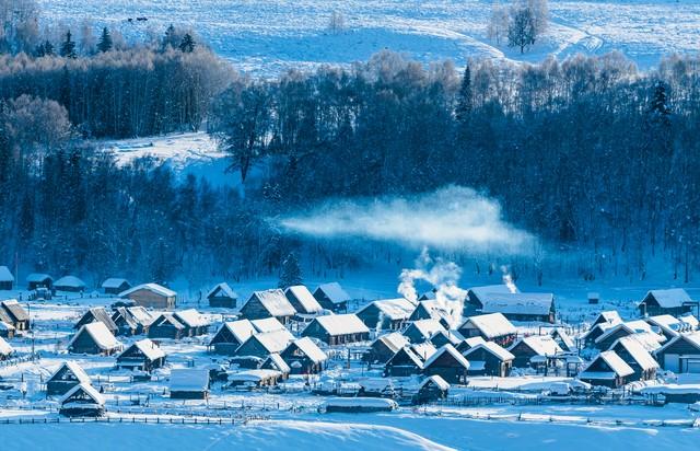 新疆真糊涂啊！赛过东北的雪景顶流，外地人都喜欢，赶快宣传吧！