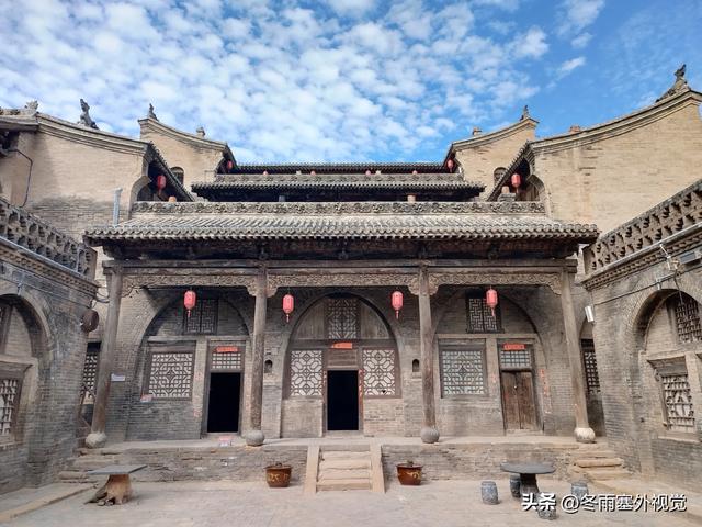 山西汾西师家沟民古院落