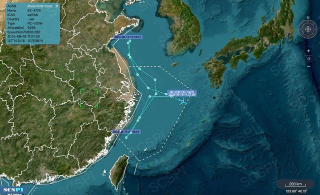 美军RC-135W为何紧盯中国滚装船队