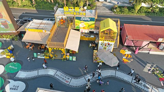 万峰林景区：观花海 逛集市 “暖冬游”持续火爆