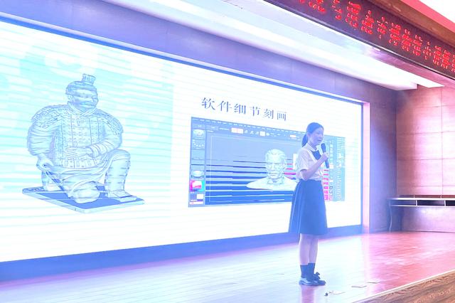 秦风渭水共传承秦陵博物院与渭博开展小讲解员培训交流活动