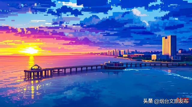 【乐游烟台】像素风烟台黄渤海新区，带你重回1990！