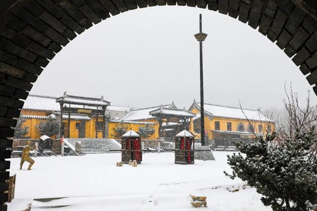 初雪来了！烟台“冰雪世界”美出新高度