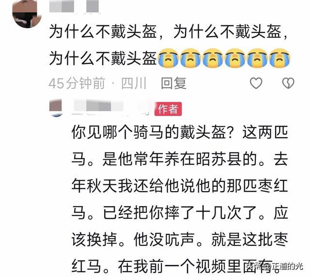 贺娇龙好友曝事发细节	，养马人：掉马最怕脚被套牢，网友提醒成真