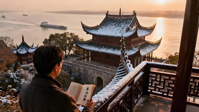 水墨洇染诗城冬 采石矶畔叩心魂 ——安徽马鞍山初冬纪行