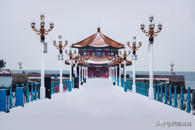 值吗！有人专程为雪中栈桥去一次青岛。