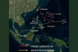 解放军发兵黄岩岛，中国航母进入西太战位，对菲律宾本土形成威慑图片