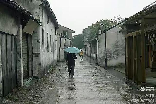 雨中看姑苏