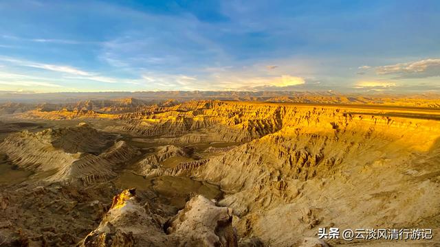 玛琅峡谷，札达土林最佳观赏点之一，有绝佳的日出日落和星空银河