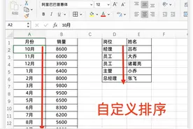 Excel必学技巧，自定义名称排序3种方法，1分钟学会！图片