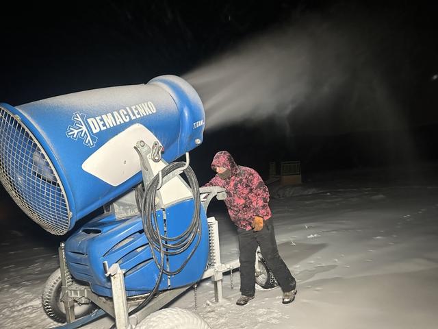 和田县昆仑七星滑雪场将迎接游客到来