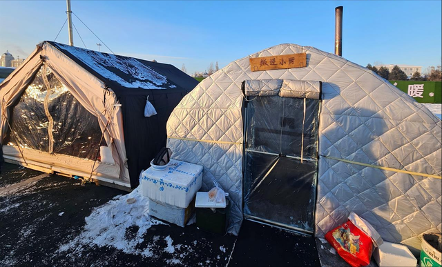 零下30℃住帐篷？80后夫妻漠河直播露营，每天50块取暖费不心疼