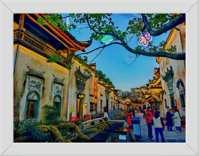 浸在烟火与诗意里的弦高古镇