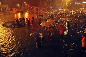北京暴雨成灾，揭秘这场天灾背后的科学真相！图片
