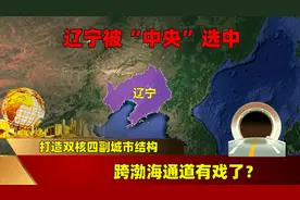 辽宁被“中央”选中，打造双核四副城市结构，跨渤海通道有戏了？图片