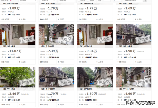 泸州市一套42㎡老房子拍卖，被人捡漏17926元就买下