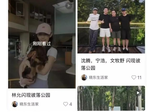 沈腾林允绯闻再添实锤？两人前后脚“巧合”现身北京某小众公园