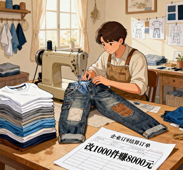 2025旧衣改造：穿腻的衣服别扔！3招教你月入过万