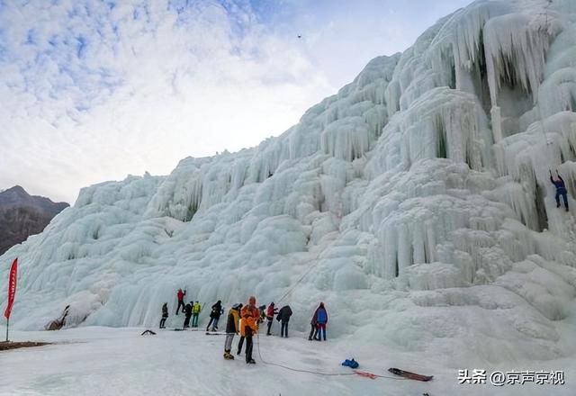 北京延庆玉渡山攀冰基地将启 华北冰雪运动添新地标